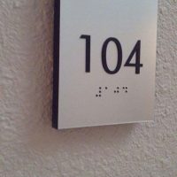 indoor compliance signs braille
